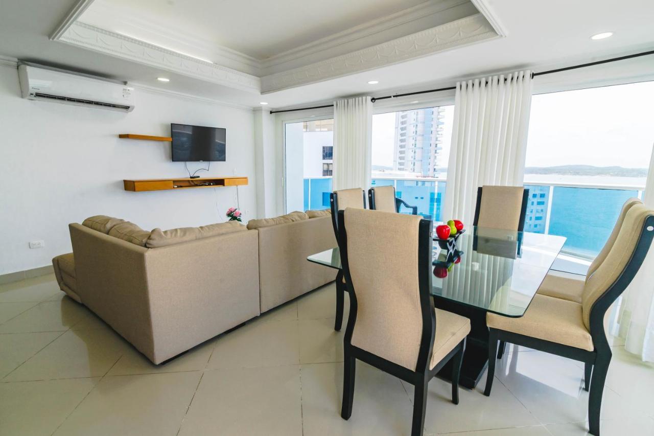 Apartamento Unik Cartagena Edificio Poseidon ภายนอก รูปภาพ