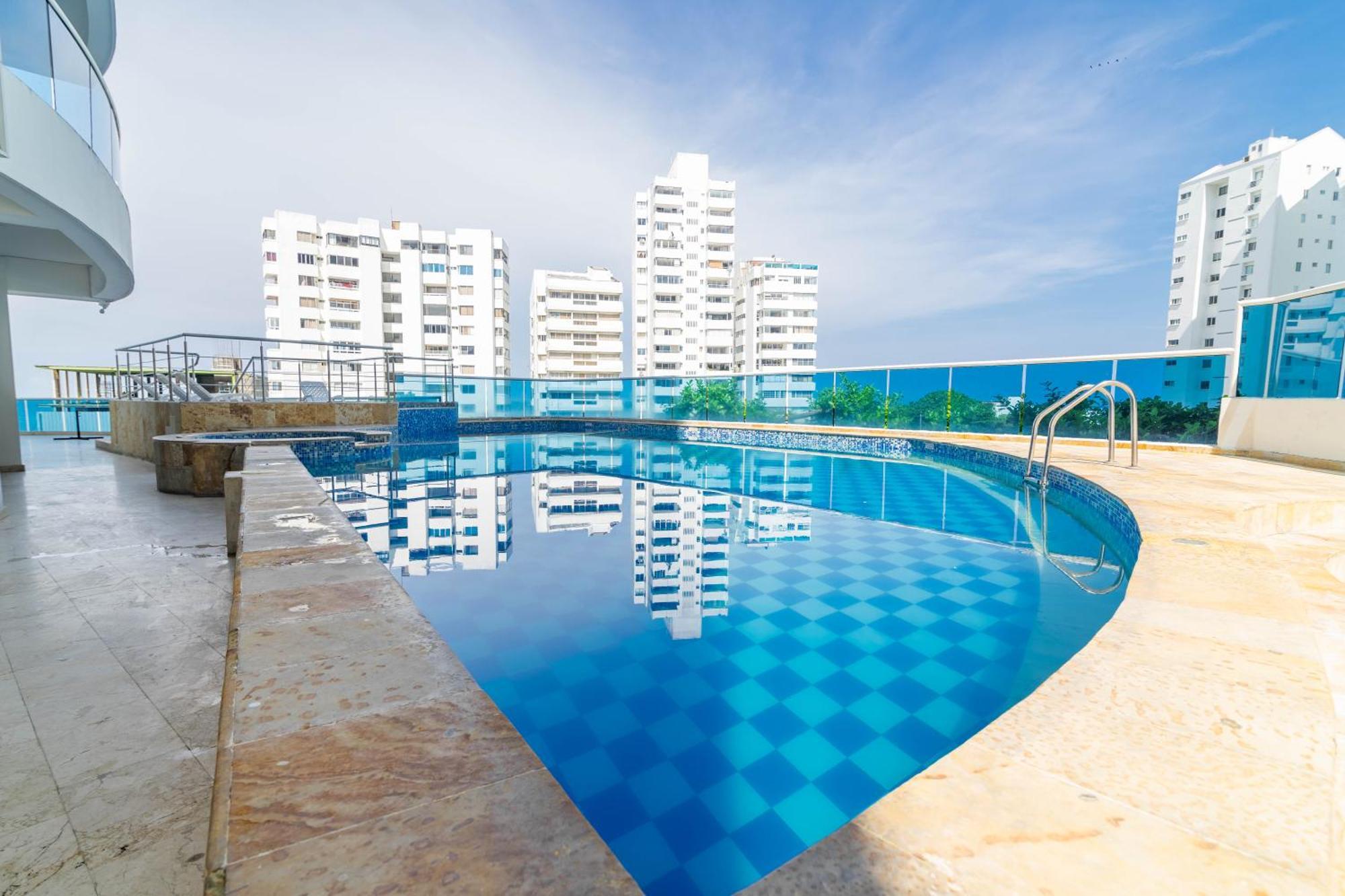 Apartamento Unik Cartagena Edificio Poseidon ภายนอก รูปภาพ
