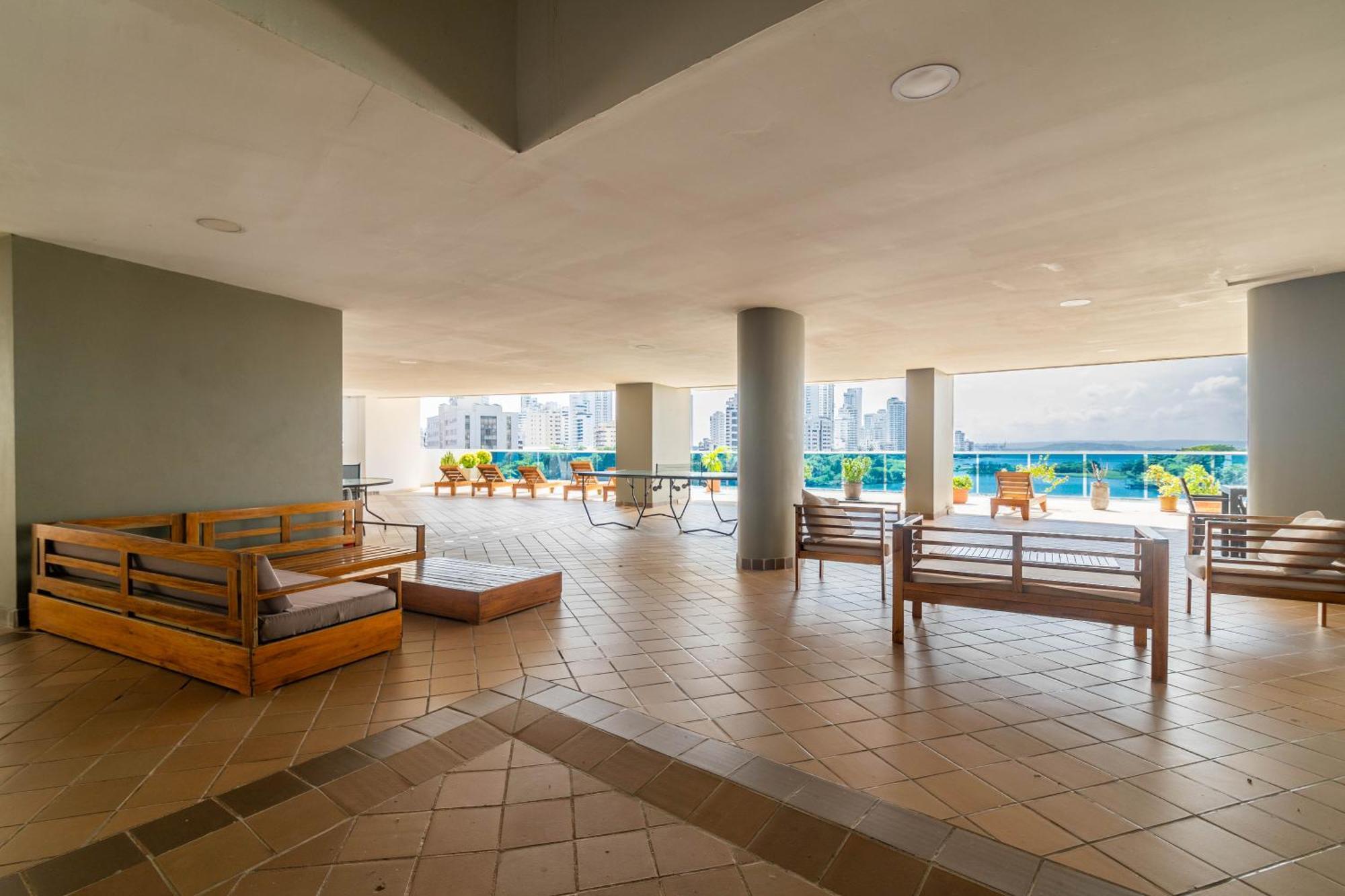 Apartamento Unik Cartagena Edificio Poseidon ภายนอก รูปภาพ