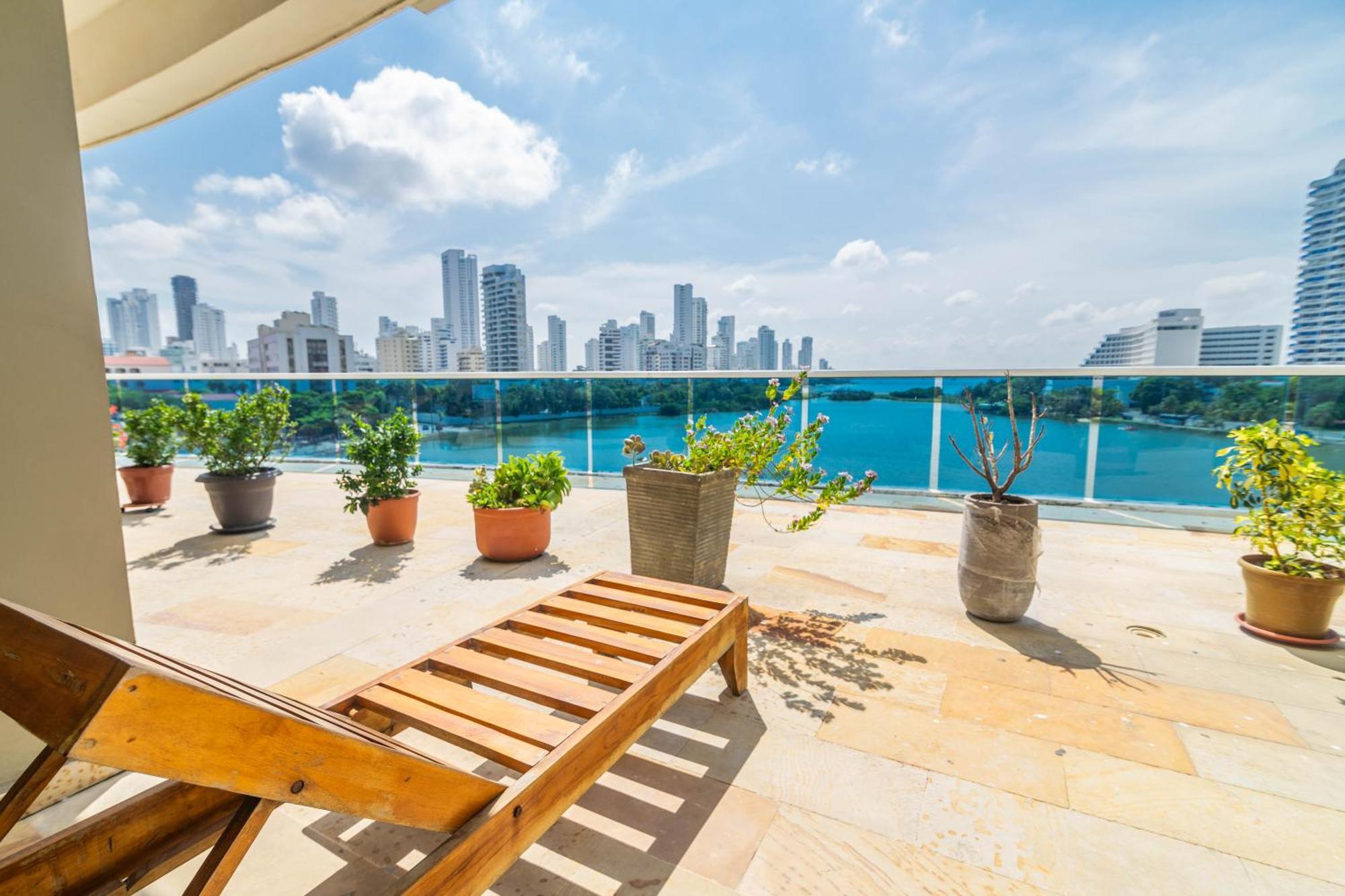 Apartamento Unik Cartagena Edificio Poseidon ภายนอก รูปภาพ
