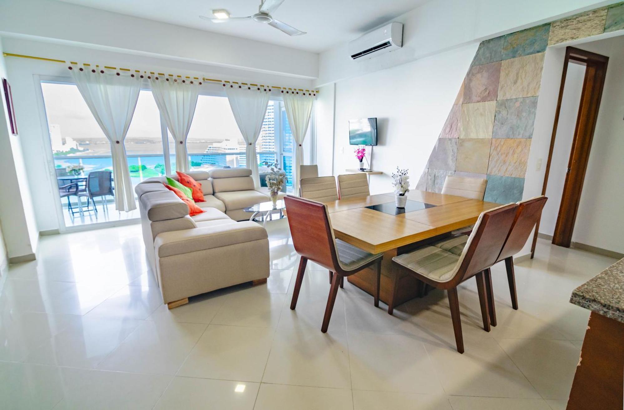 Apartamento Unik Cartagena Edificio Poseidon ภายนอก รูปภาพ