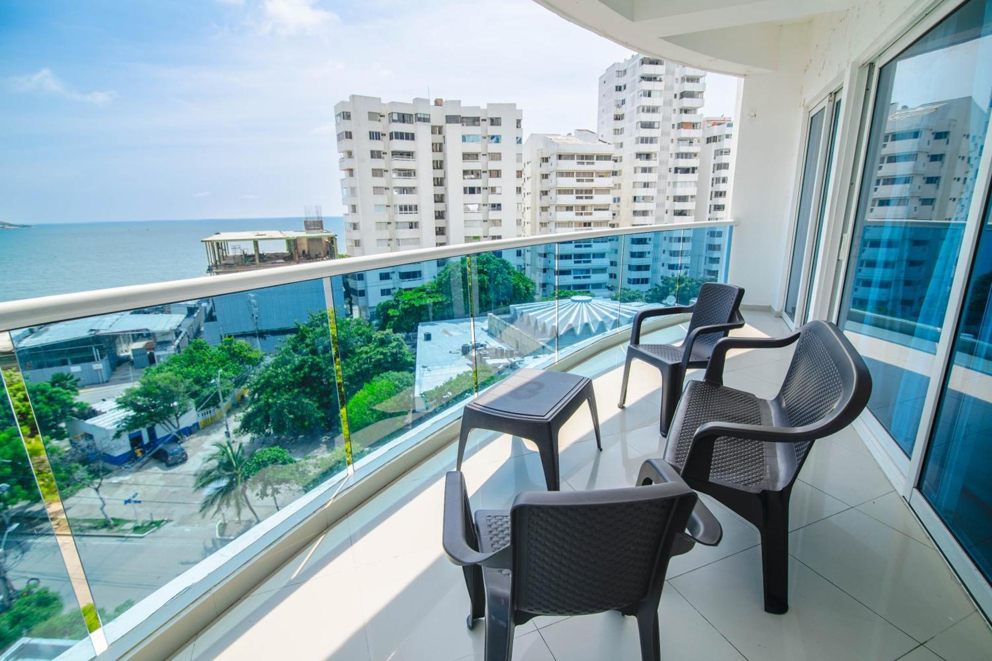 Apartamento Unik Cartagena Edificio Poseidon ภายนอก รูปภาพ