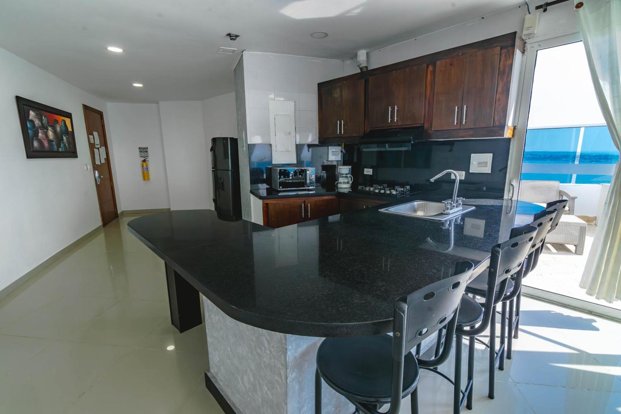 Apartamento Unik Cartagena Edificio Poseidon ภายนอก รูปภาพ