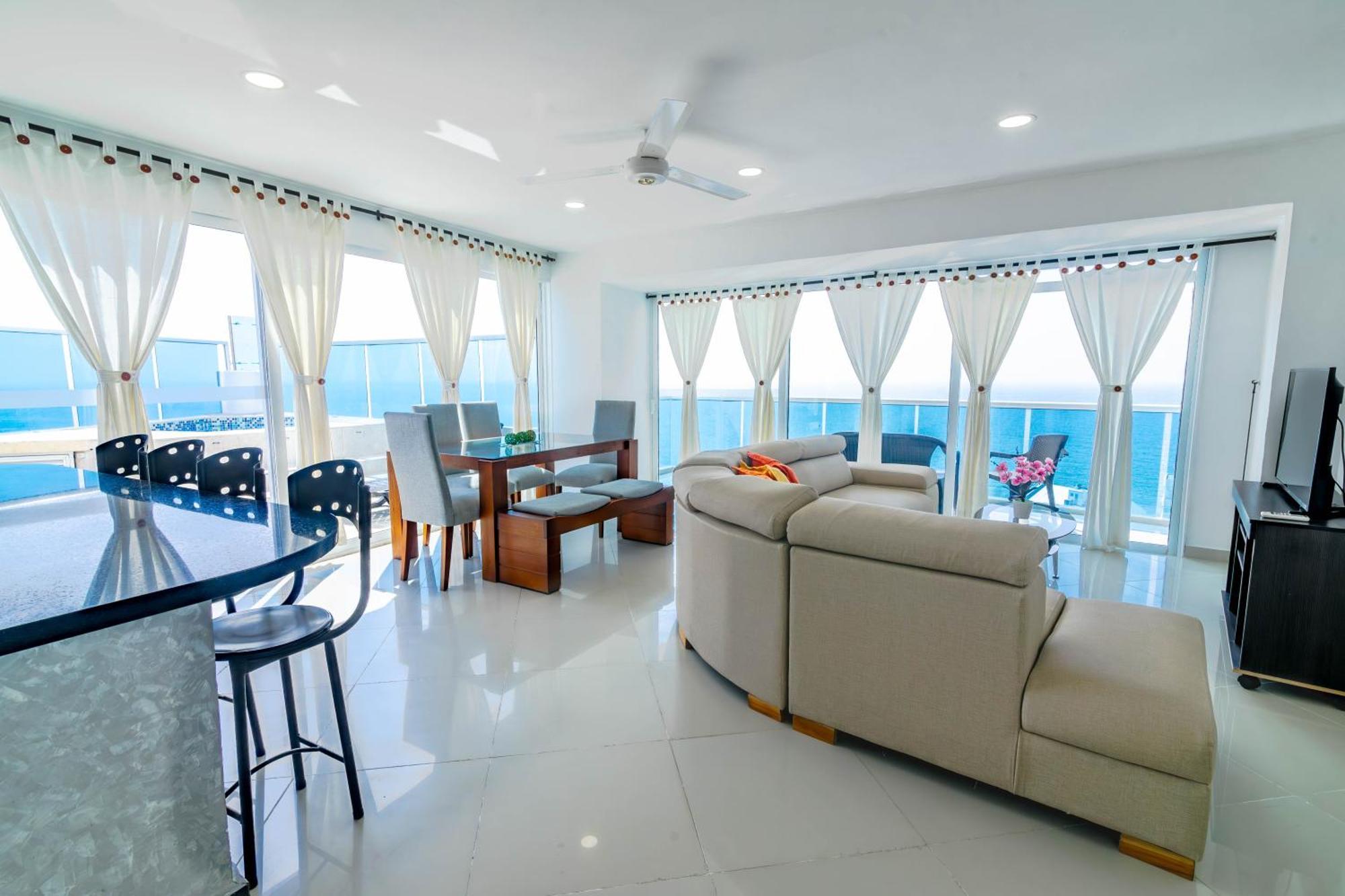 Apartamento Unik Cartagena Edificio Poseidon ภายนอก รูปภาพ