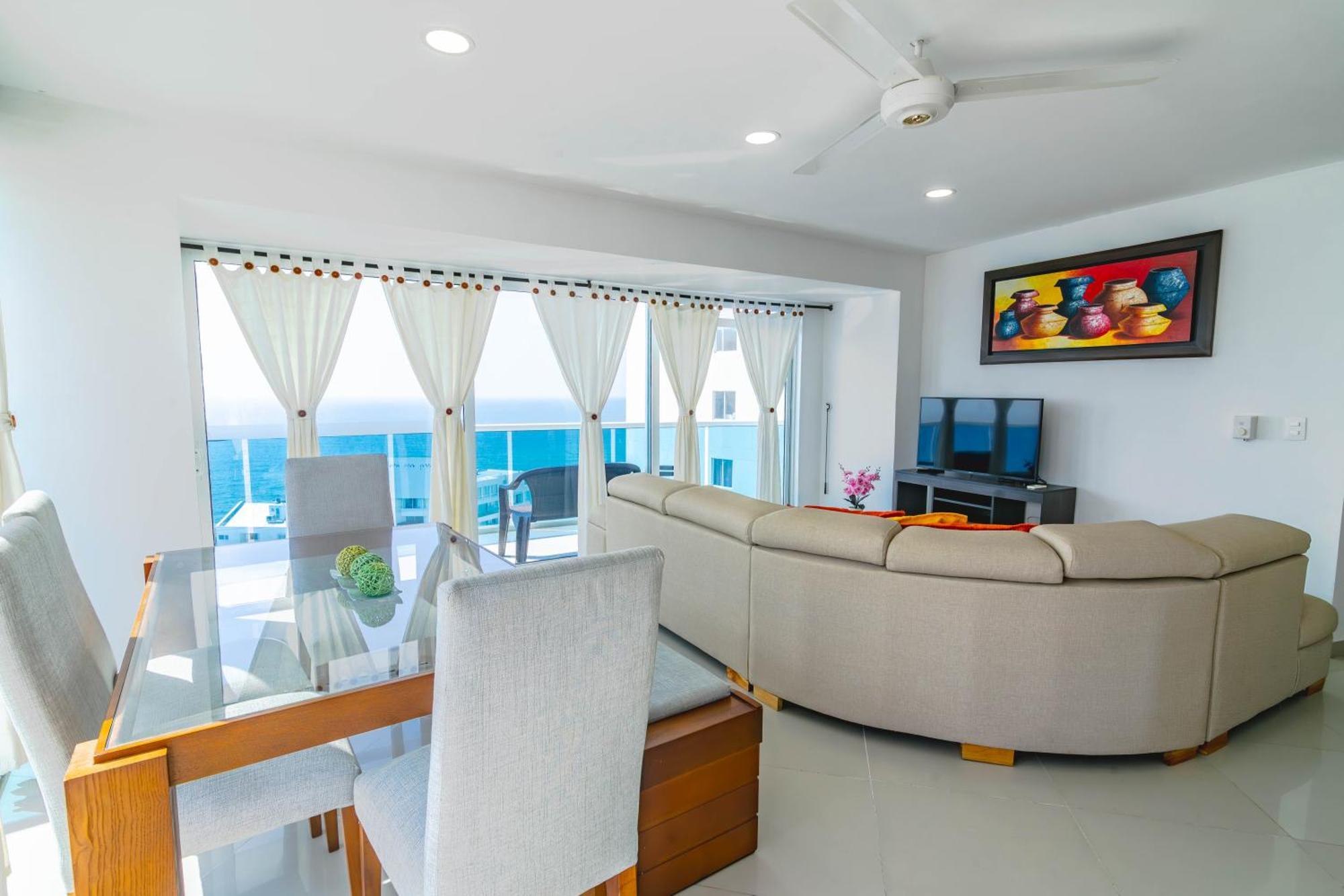 Apartamento Unik Cartagena Edificio Poseidon ภายนอก รูปภาพ