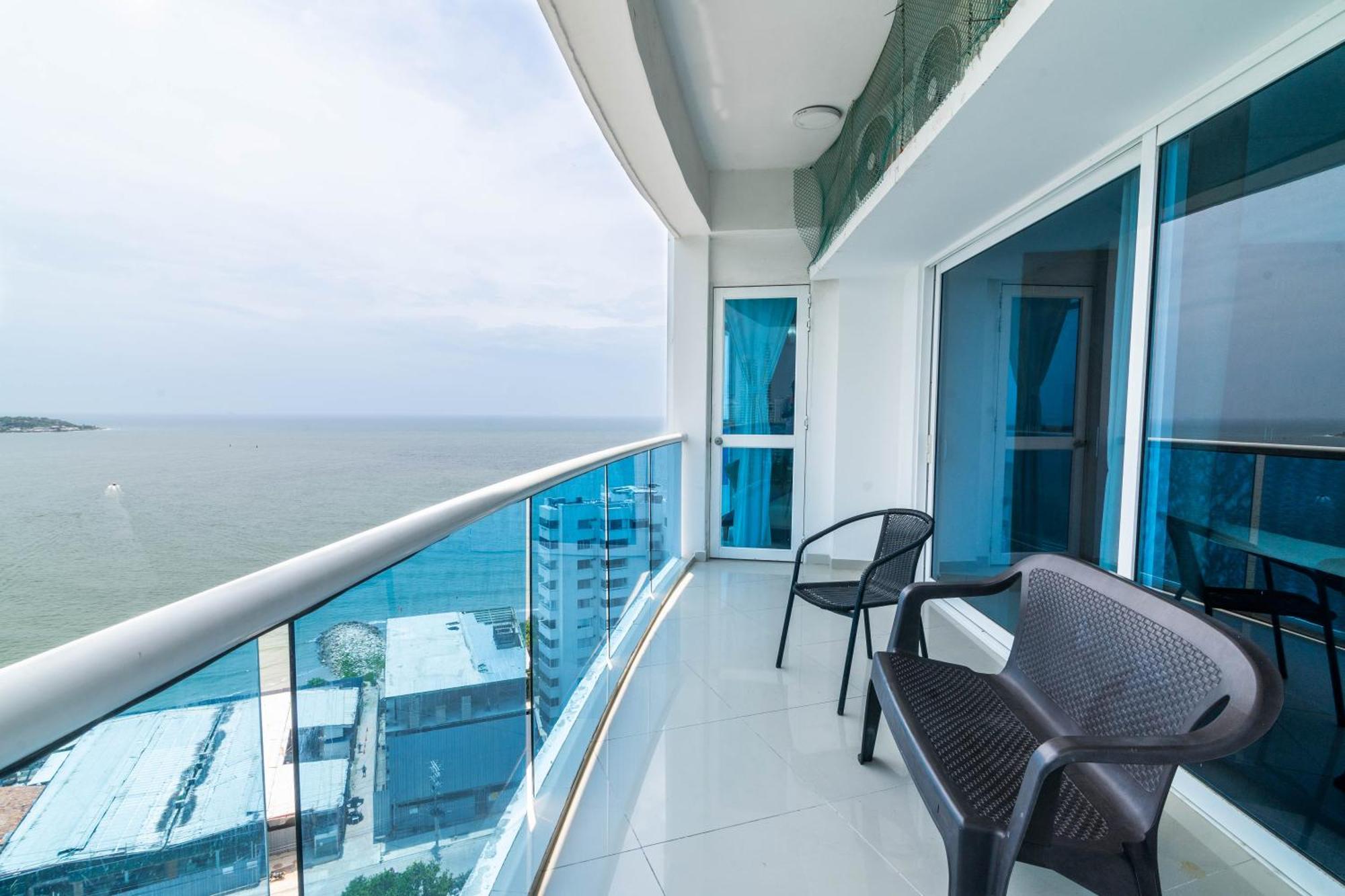 Apartamento Unik Cartagena Edificio Poseidon ภายนอก รูปภาพ