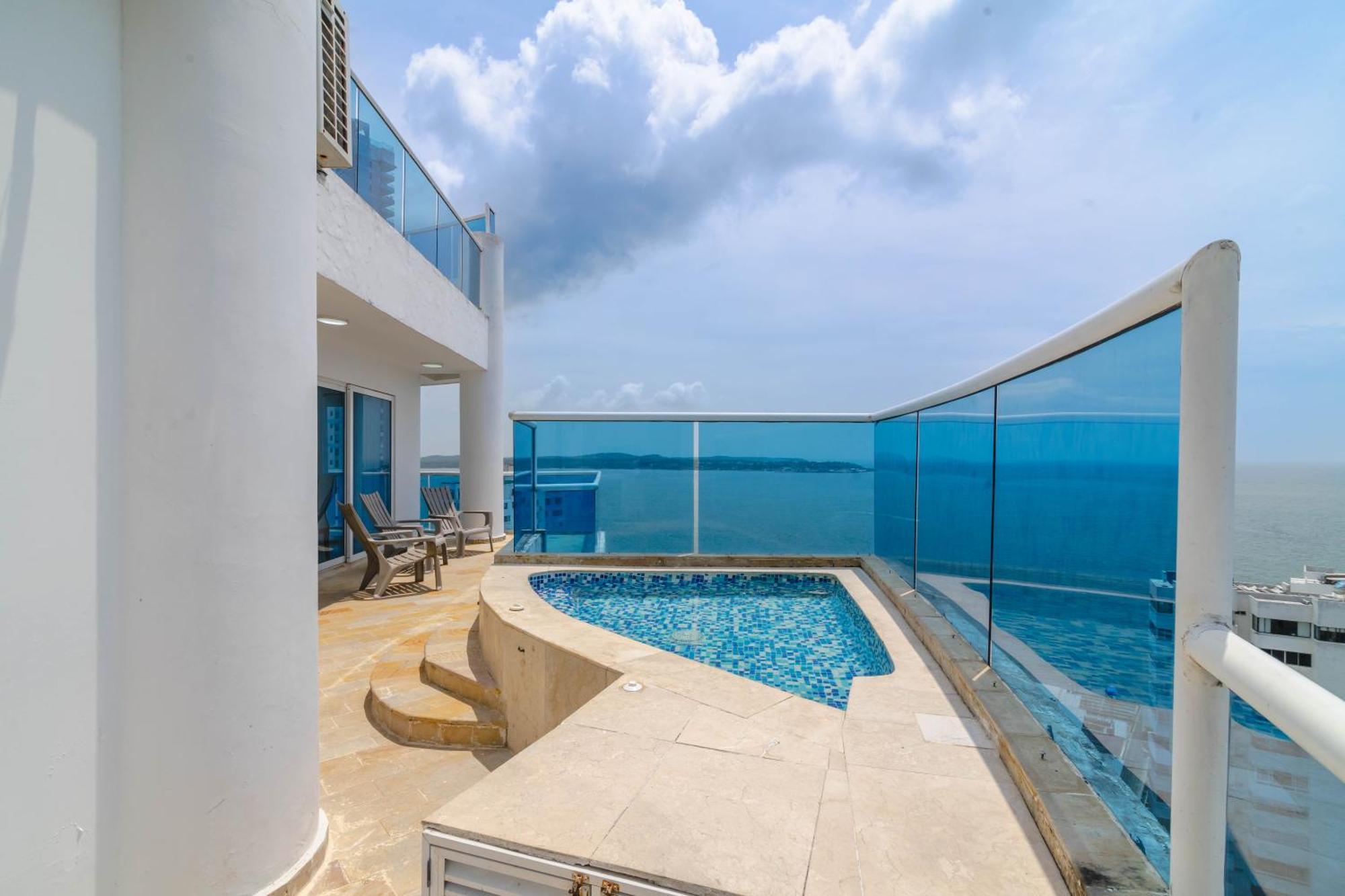 Apartamento Unik Cartagena Edificio Poseidon ภายนอก รูปภาพ