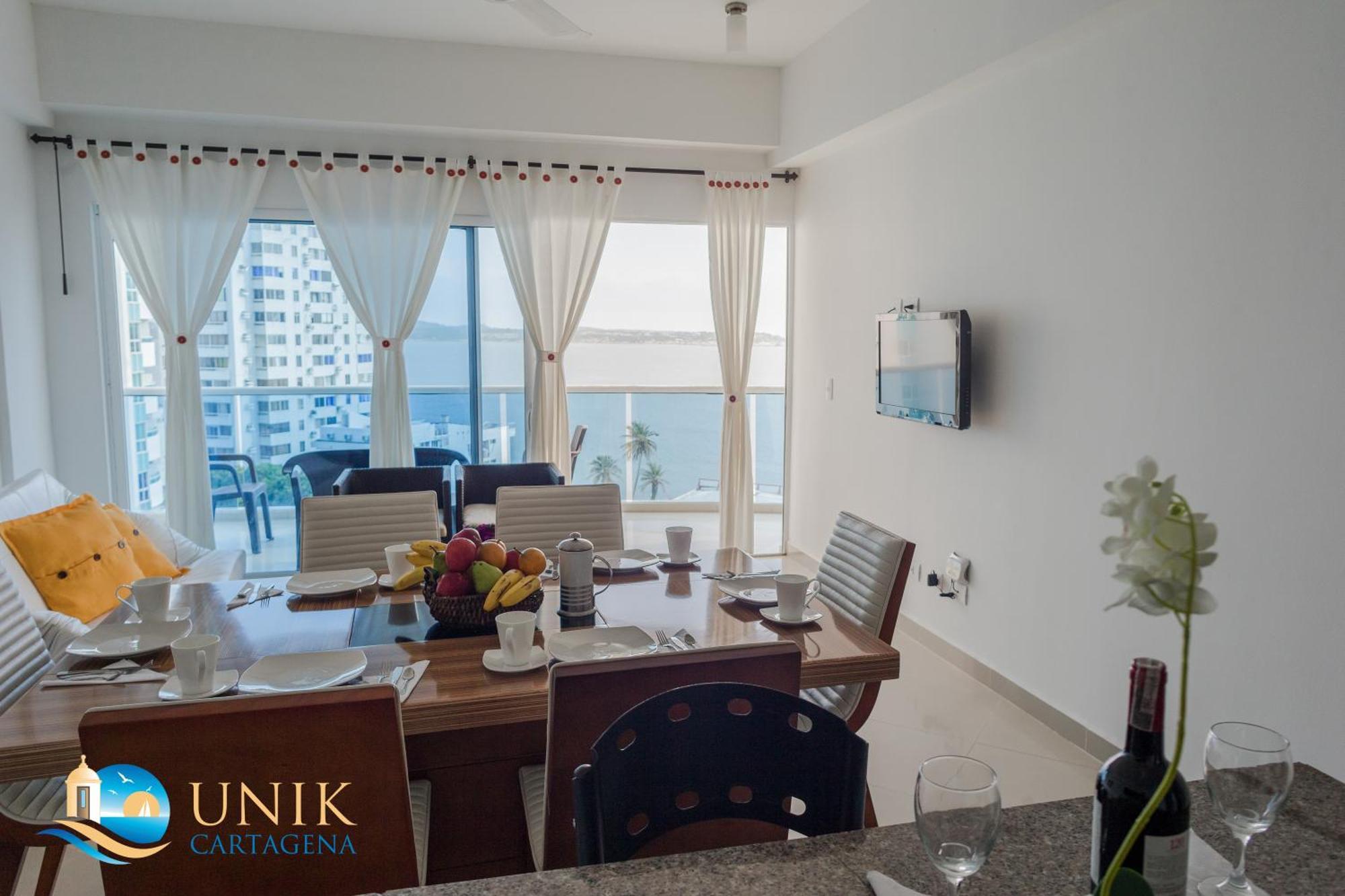 Apartamento Unik Cartagena Edificio Poseidon ภายนอก รูปภาพ