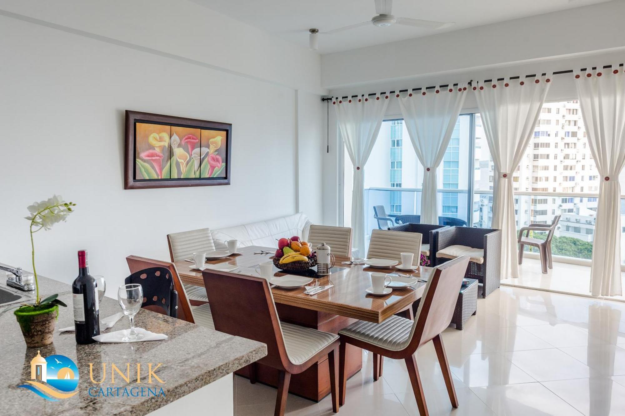Apartamento Unik Cartagena Edificio Poseidon ภายนอก รูปภาพ